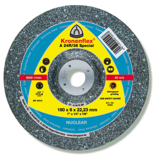 Klingspor A24 R/36 Special Grinding Discs (4014855010059)